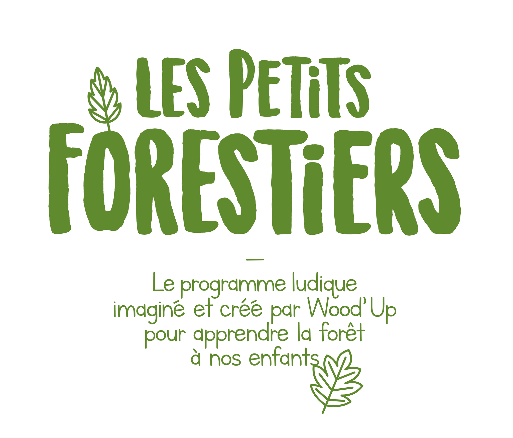 logo les petis forestiers