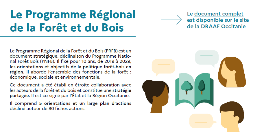 DRAAF Programme régional Foret Bois Occitanie